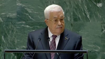 abu mazen assemblea generale onu genocidio israele soluzione due stati