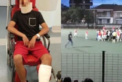 aggressione portiere 13enne