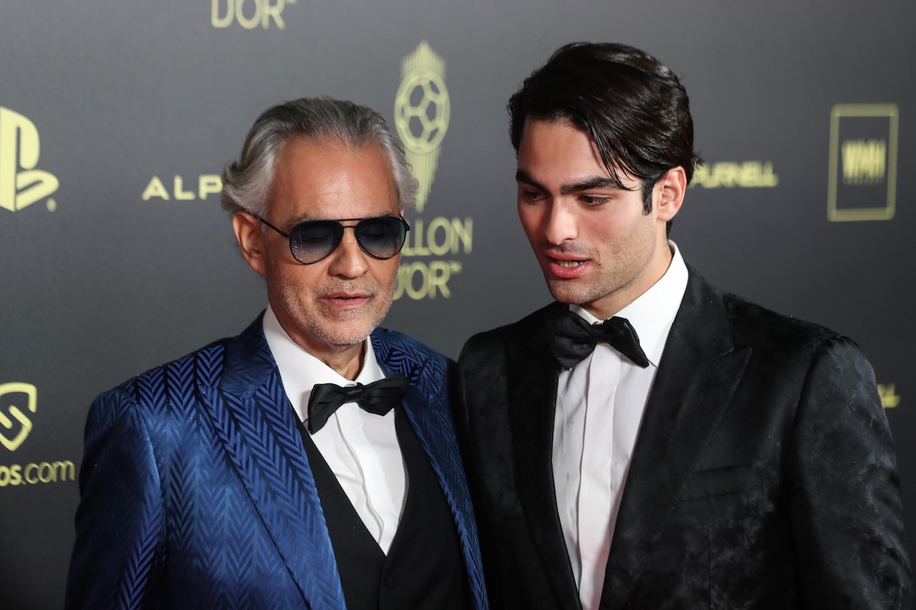 Andrea Bocelli e il figlio Matteo