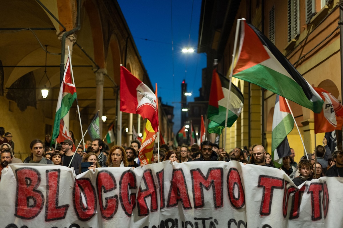 manifestanti gaza sondaggi