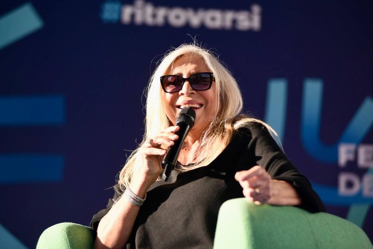 mara venier domenica in fiorello de martino