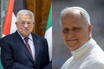 papa leone XIV abu mazen