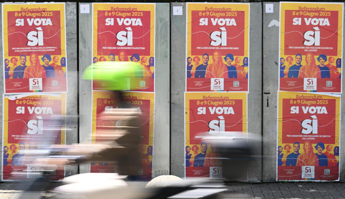 referendum 2025 voto cosa cambia
