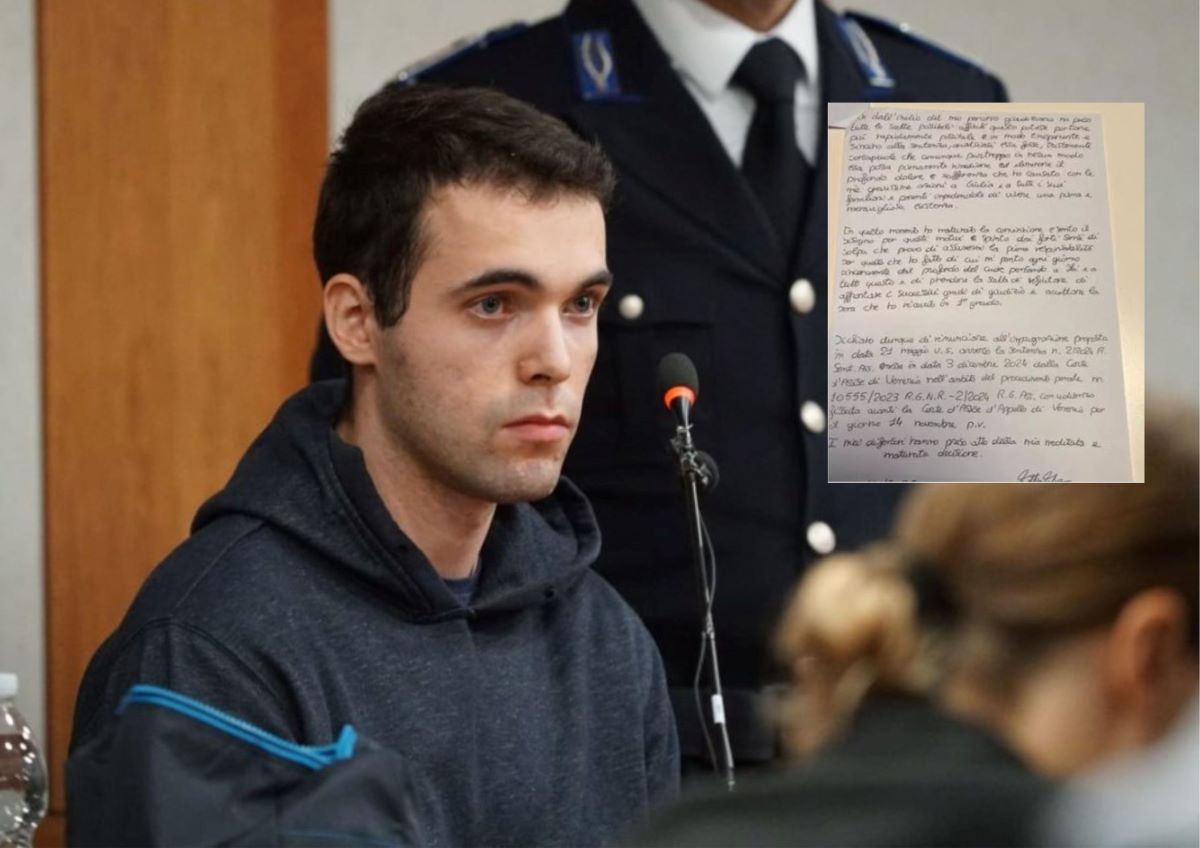 filippo turetta lettera